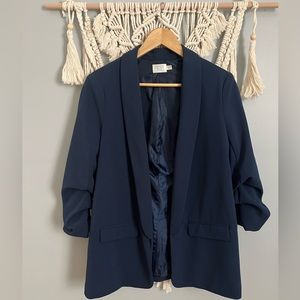 •GUC• Time & Tru Navy Blazer M 8/10